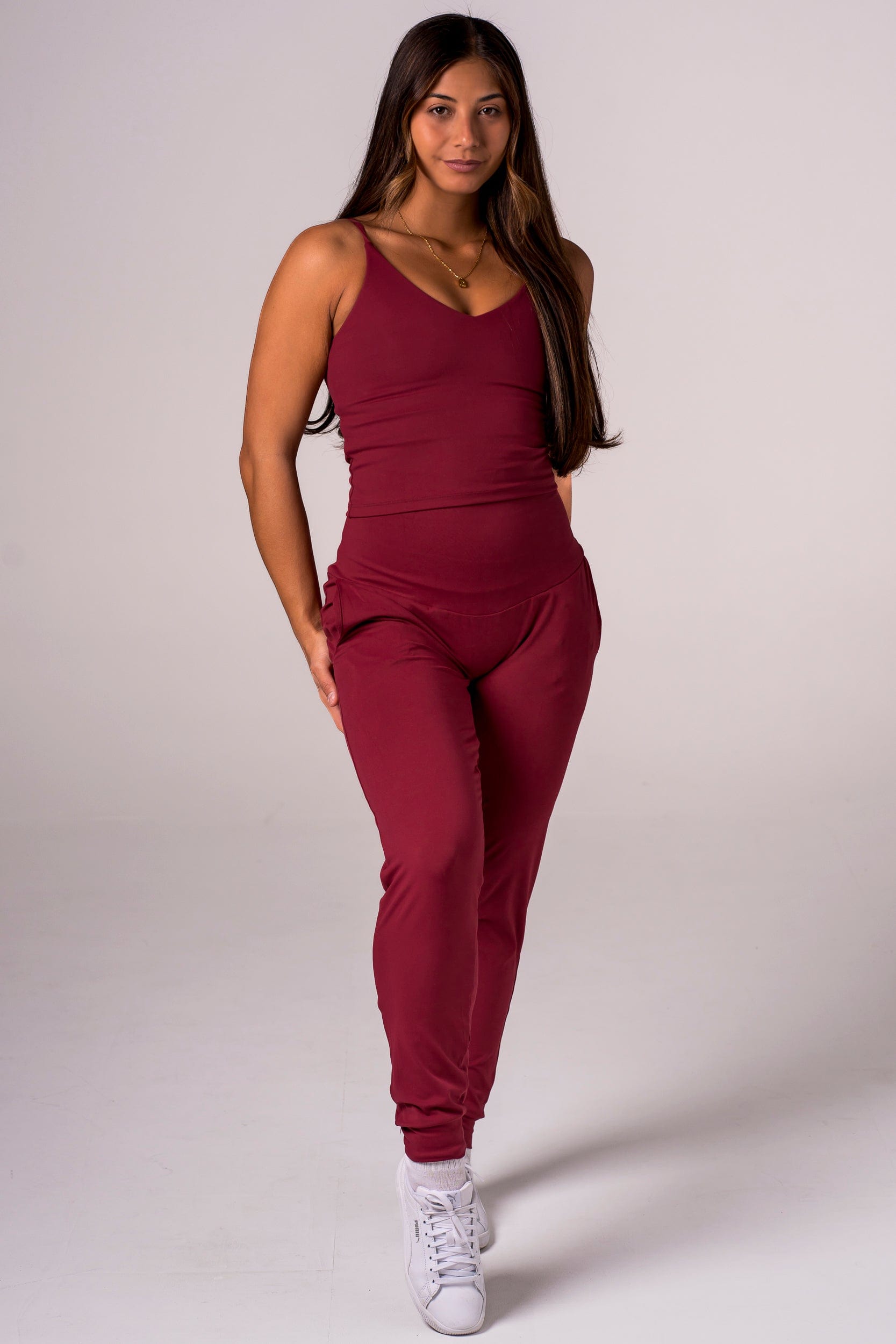 Scarlet Luxe Long Jogger