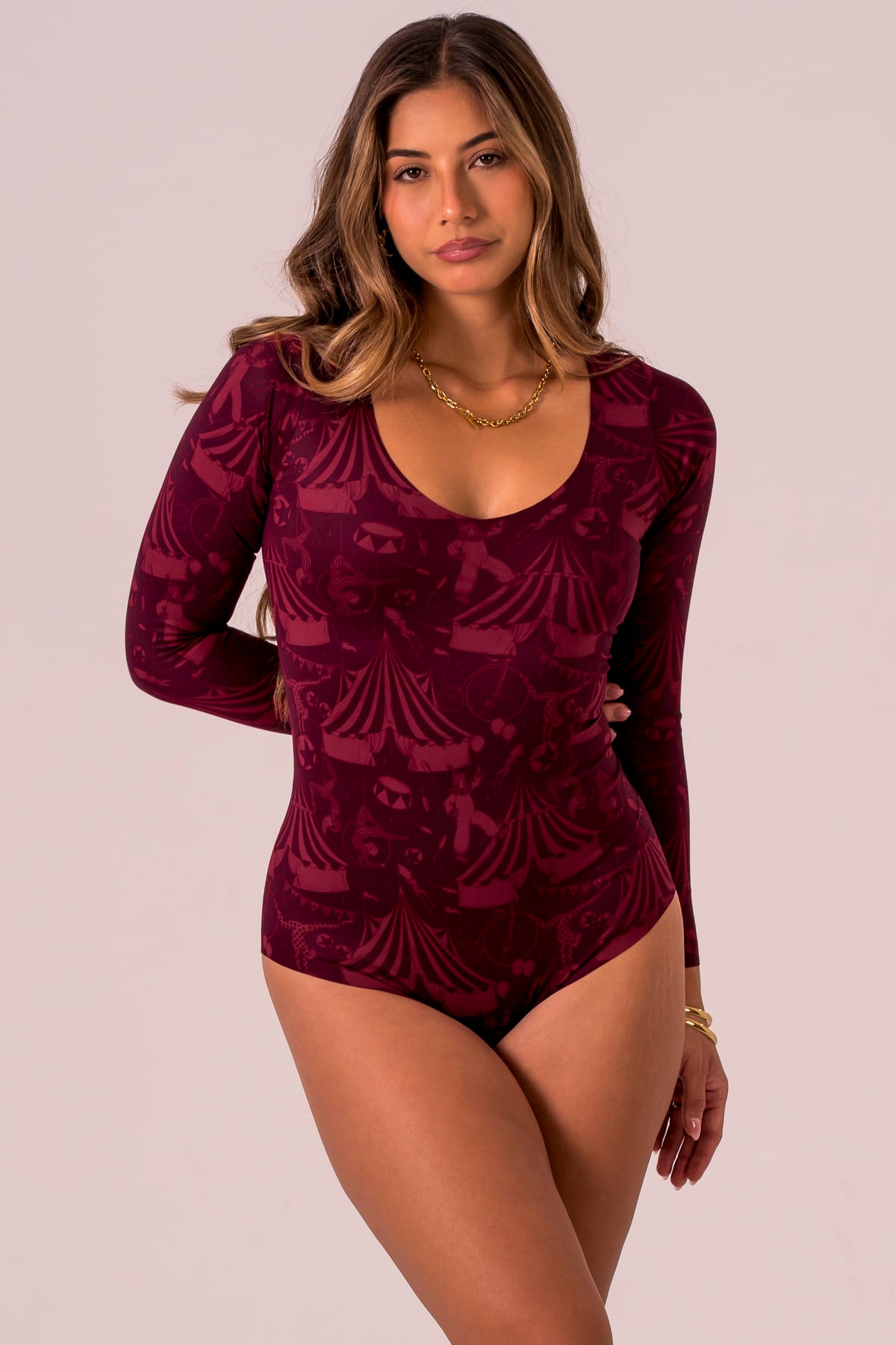 Showtime Luxe Long Sleeve Brief Bodysuit