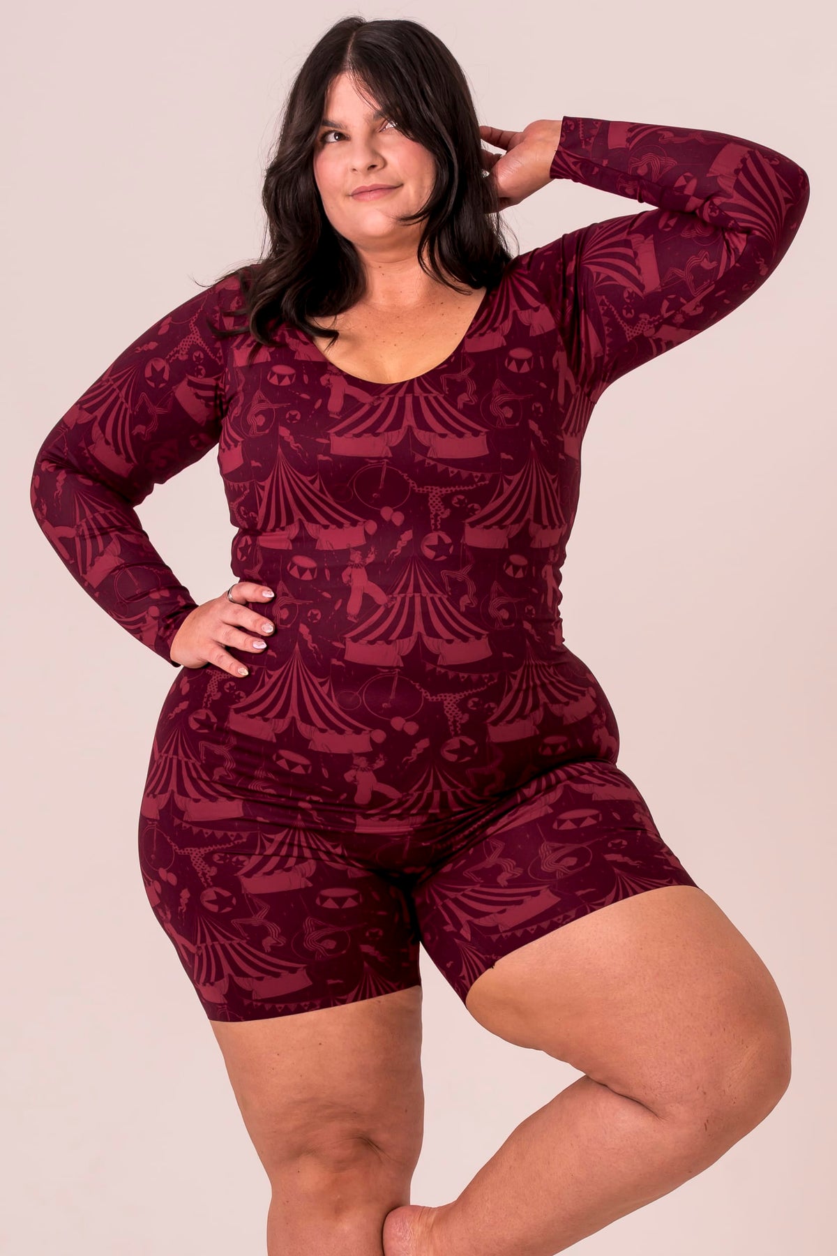Showtime Luxe Long Sleeve Playsuit