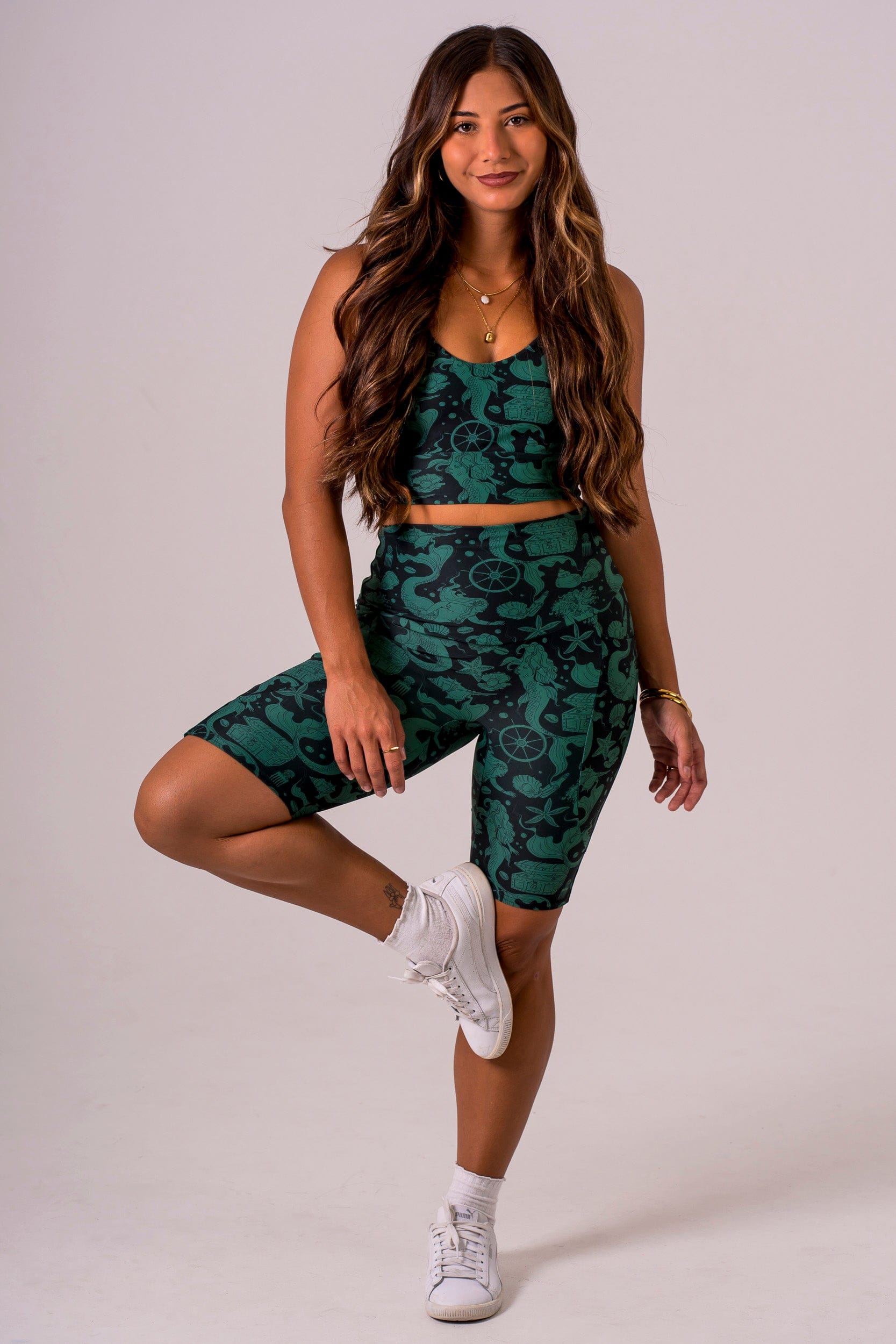 Siren Dynamic High Waisted Pocket Bike Shorts