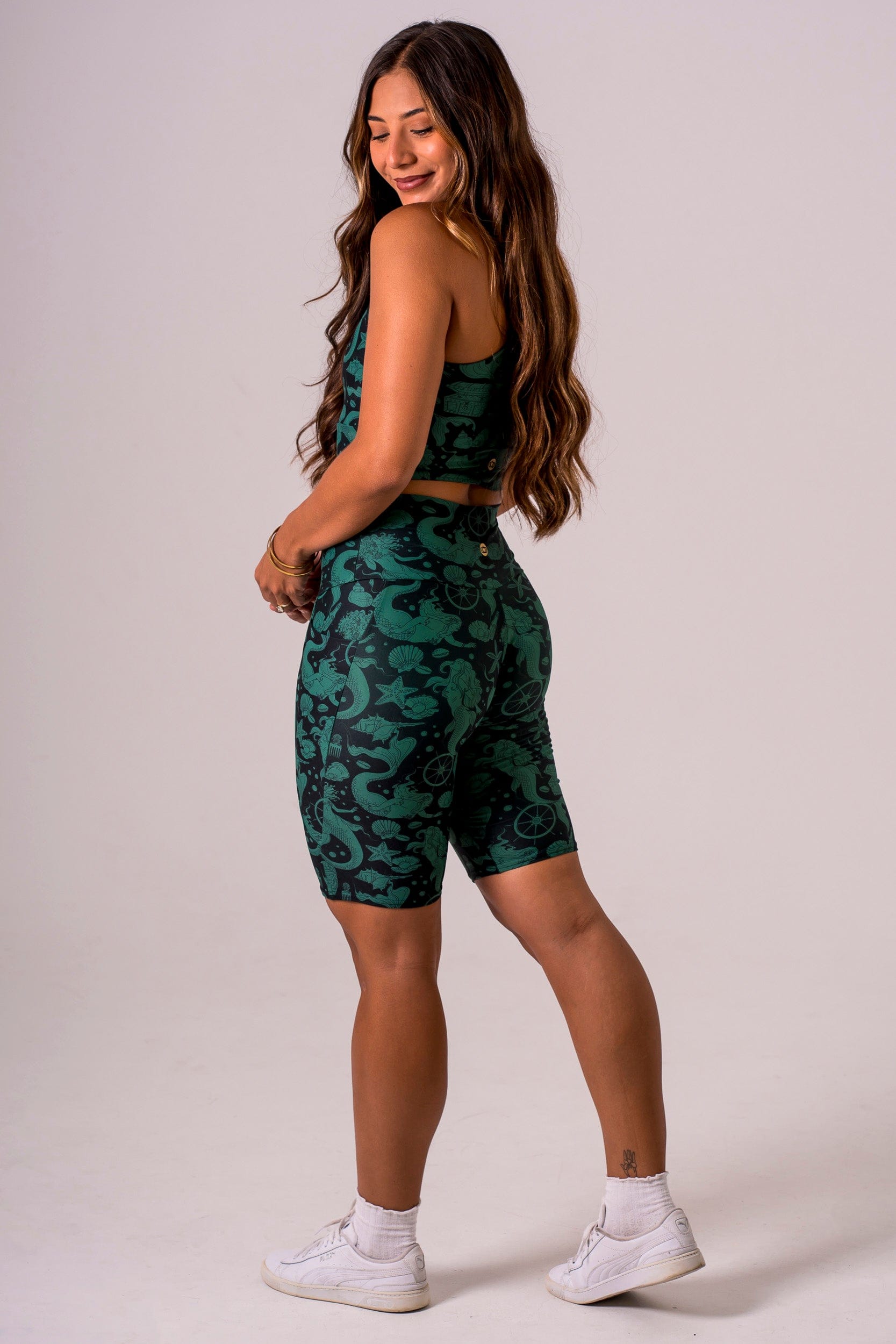 Siren Dynamic High Waisted Pocket Bike Shorts