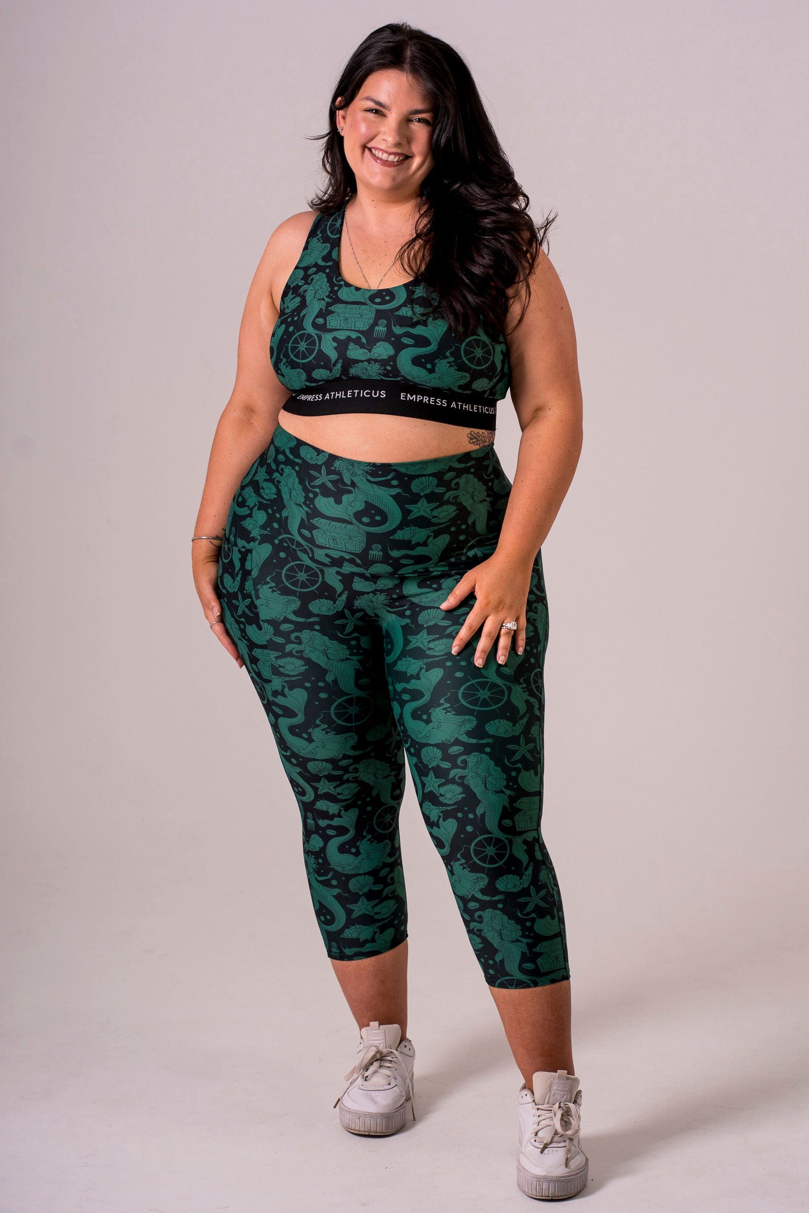 Siren Dynamic High Waisted Pocket Capri Leggings