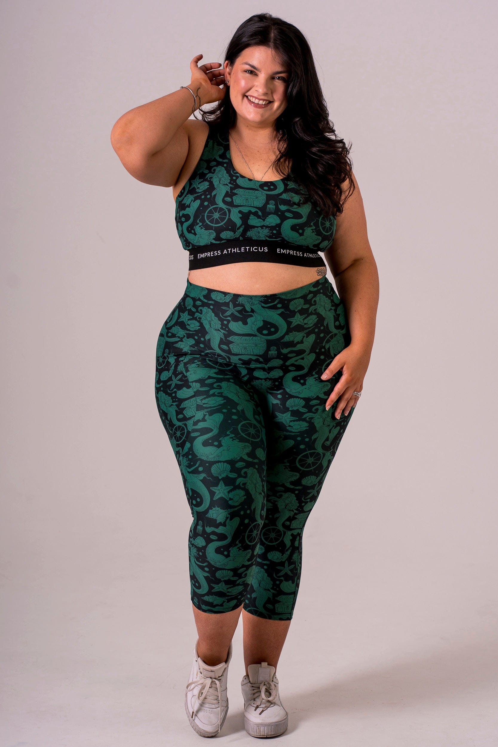 Siren Dynamic High Waisted Pocket Capri Leggings