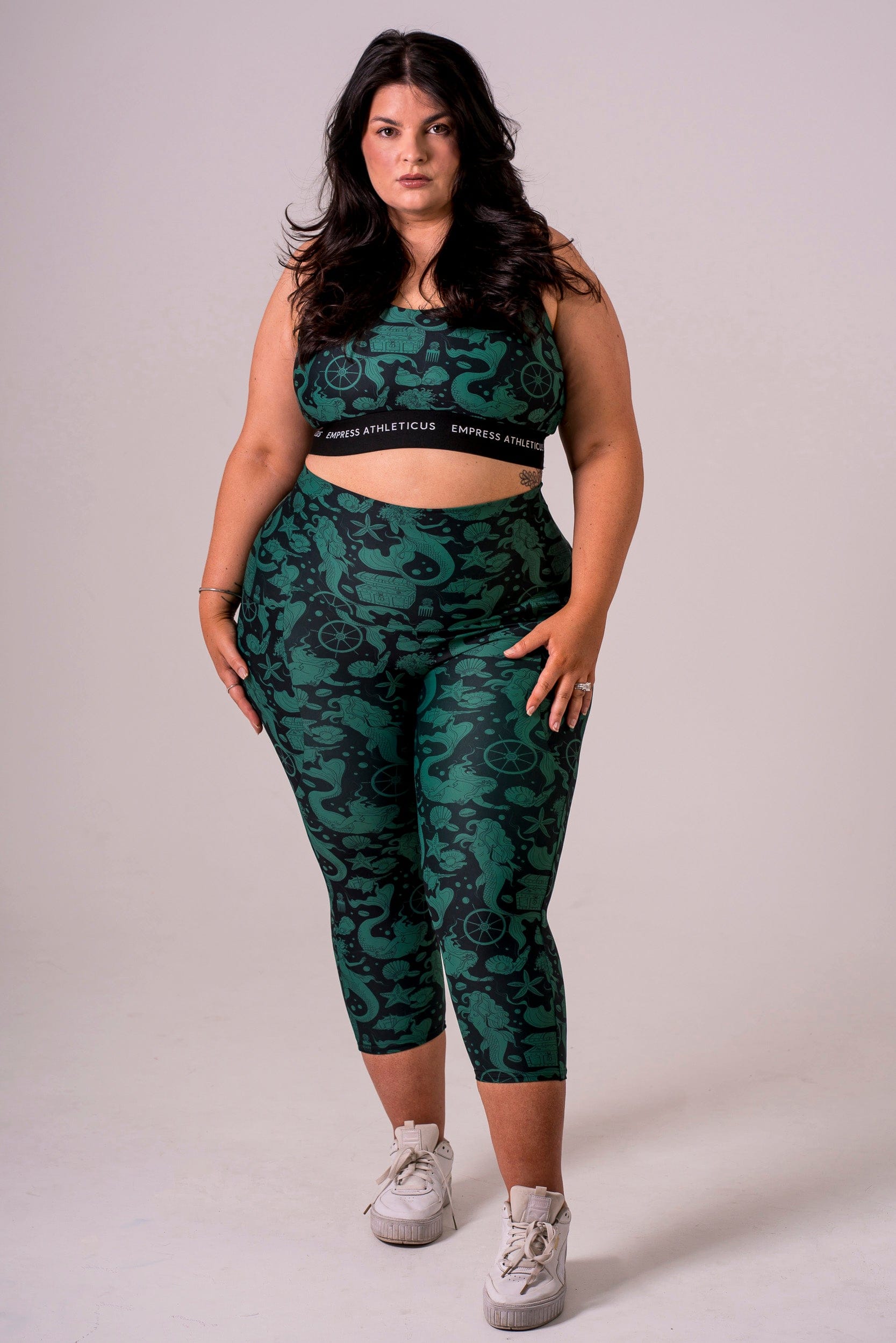 Siren Dynamic High Waisted Pocket Capri Leggings