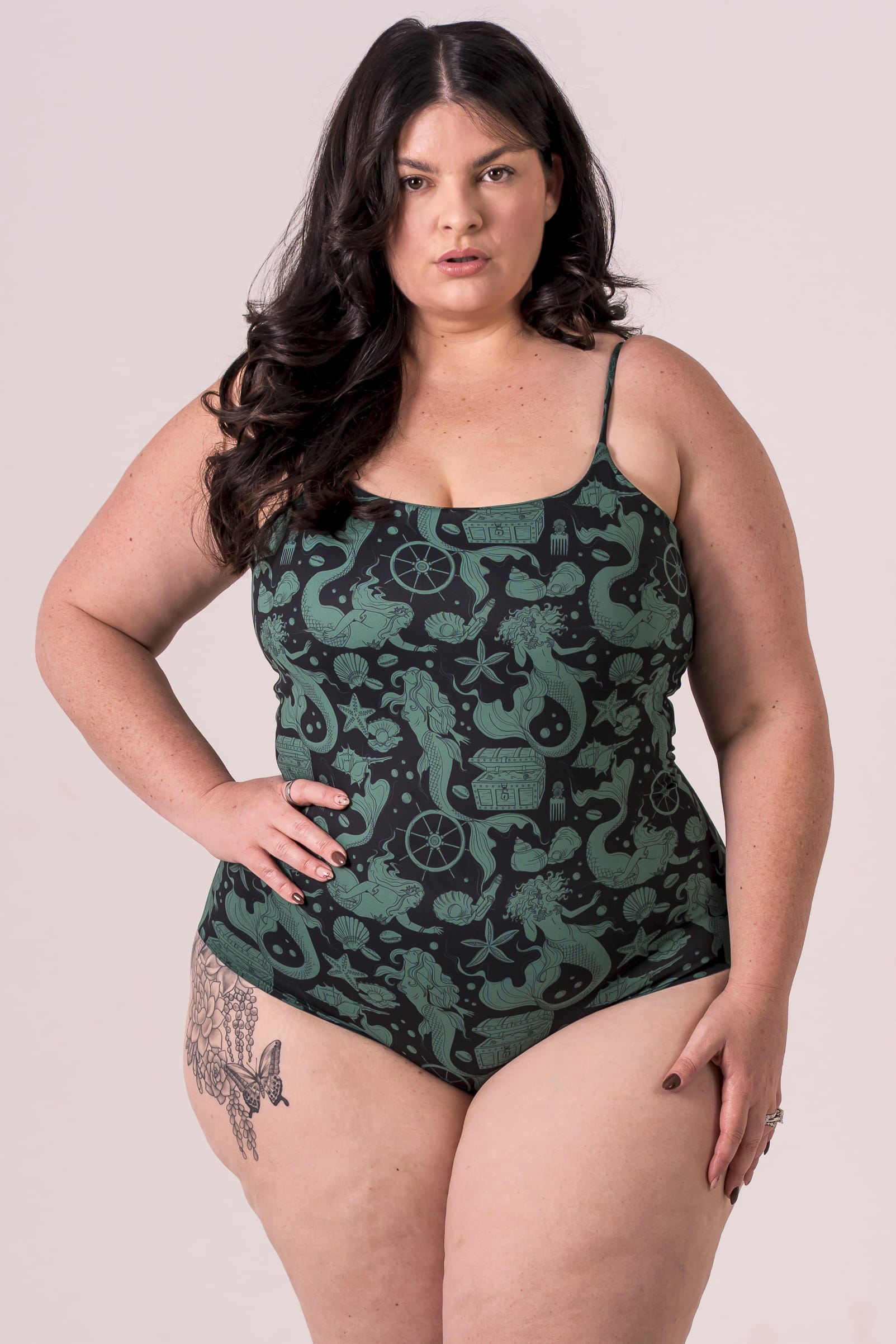 Siren Luxe Built-In Brief Bodysuit