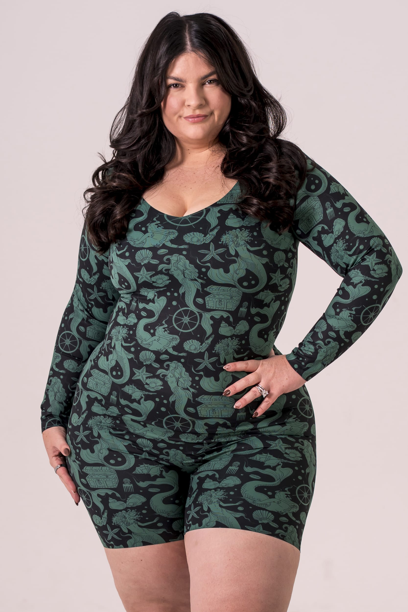 Siren Luxe Long Sleeve Playsuit