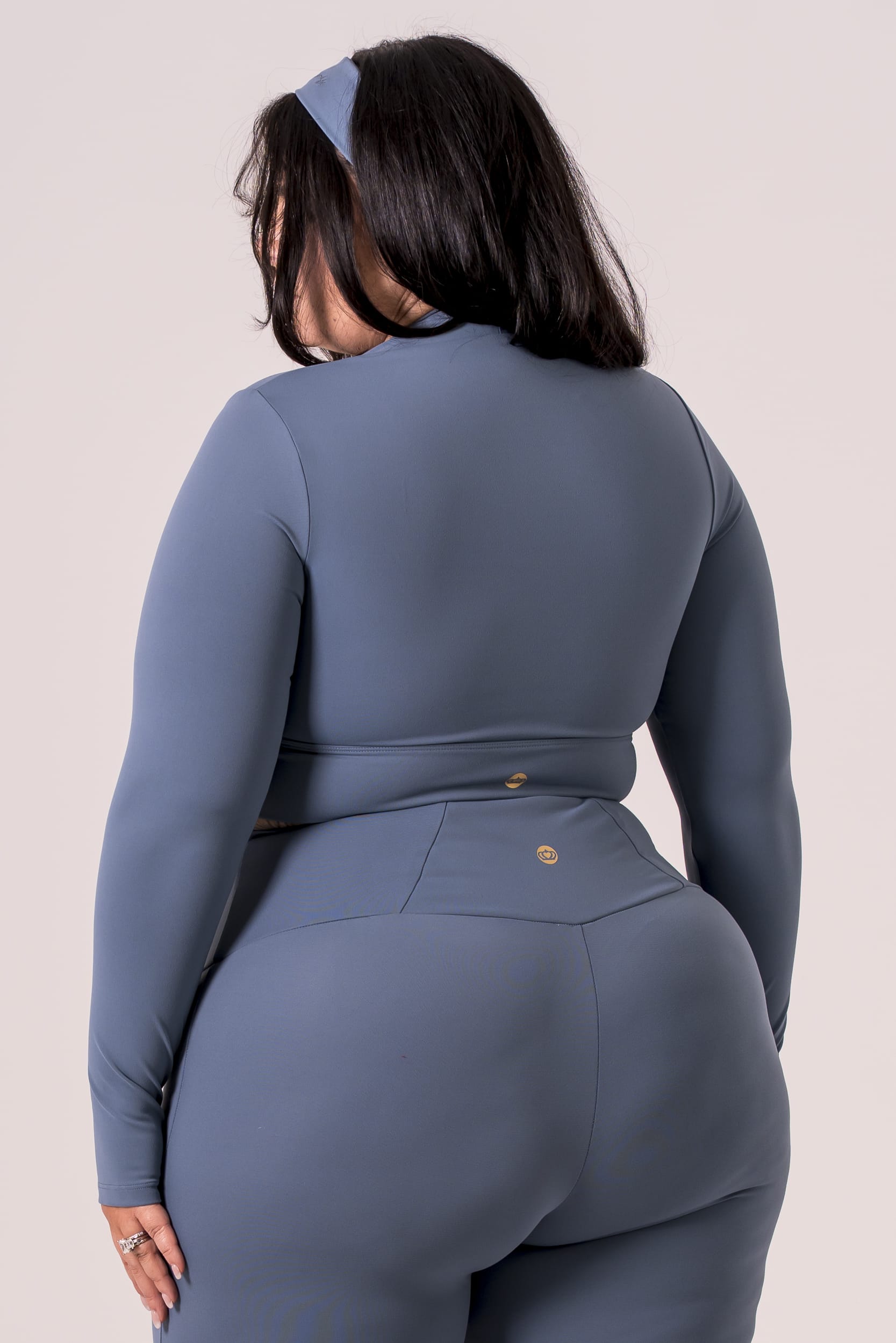 Slate Luxe Bolero Crop
