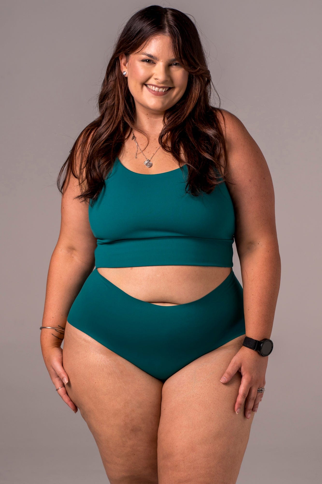 Teal Luxe Brief Underwear