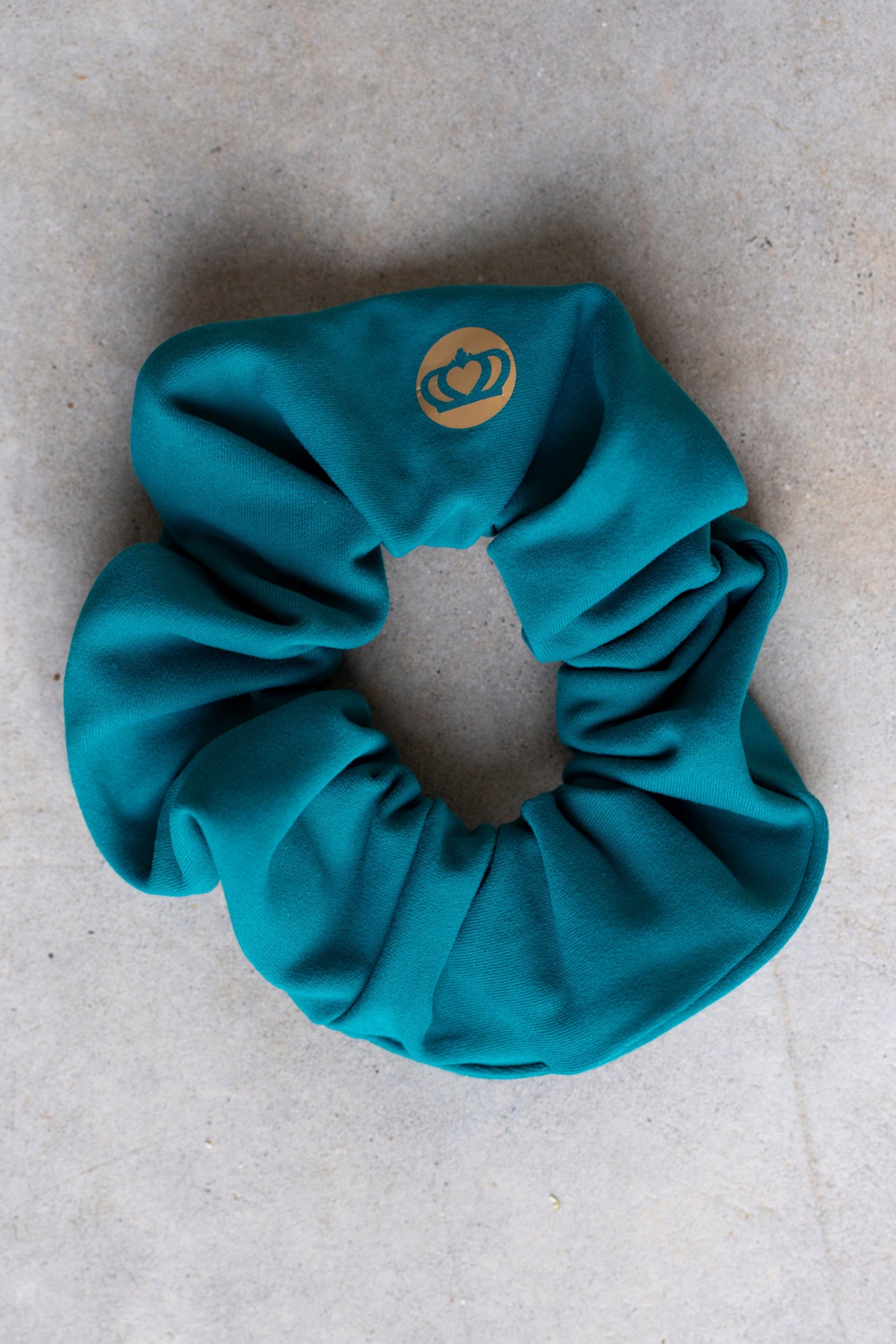 Teal Luxe Scrunchie OS