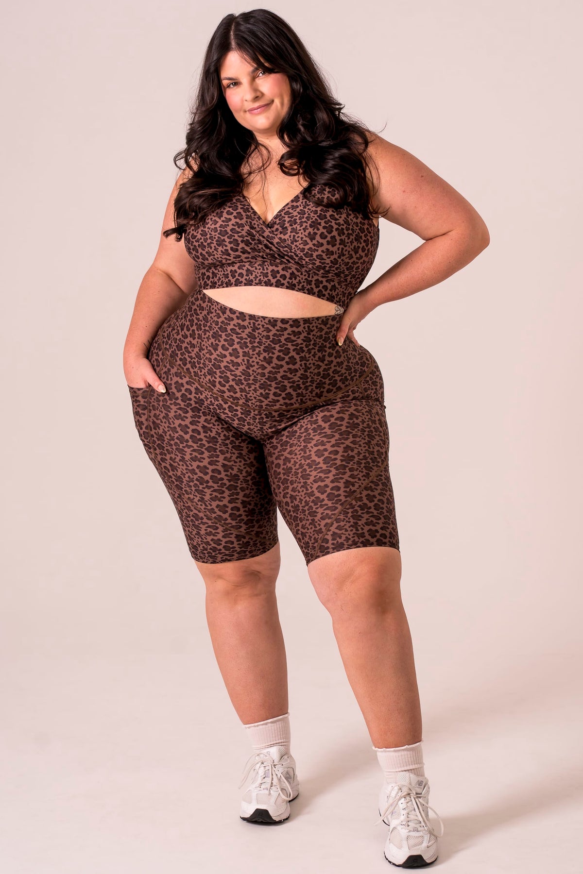 Untamed Dynamic High Waisted Pocket Shaper Bike Shorts