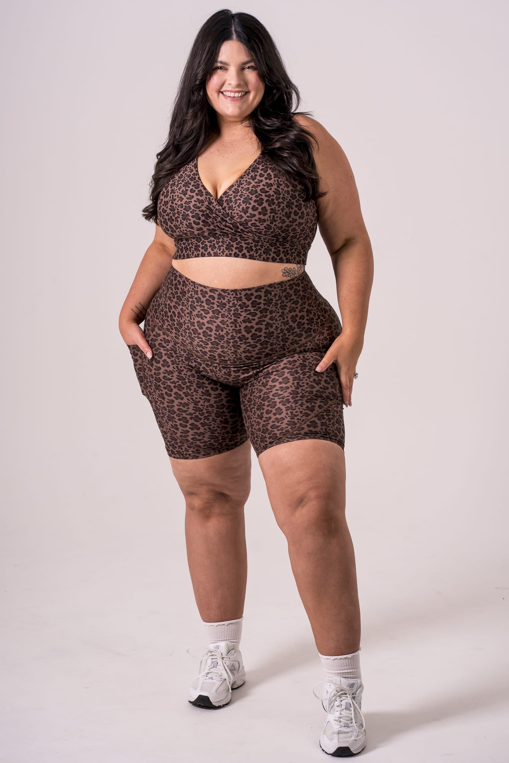 Untamed Dynamic High Waisted Pocket Shaper Booty Shorts