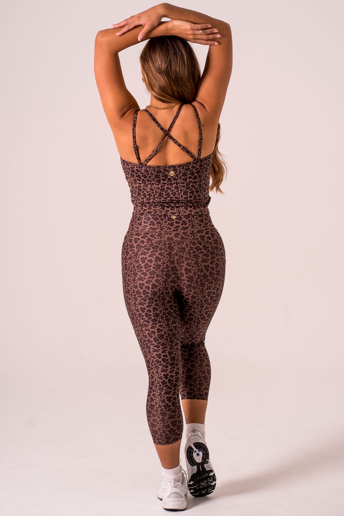 Untamed Dynamic High Waisted Pocket Shaper Capri Leggings