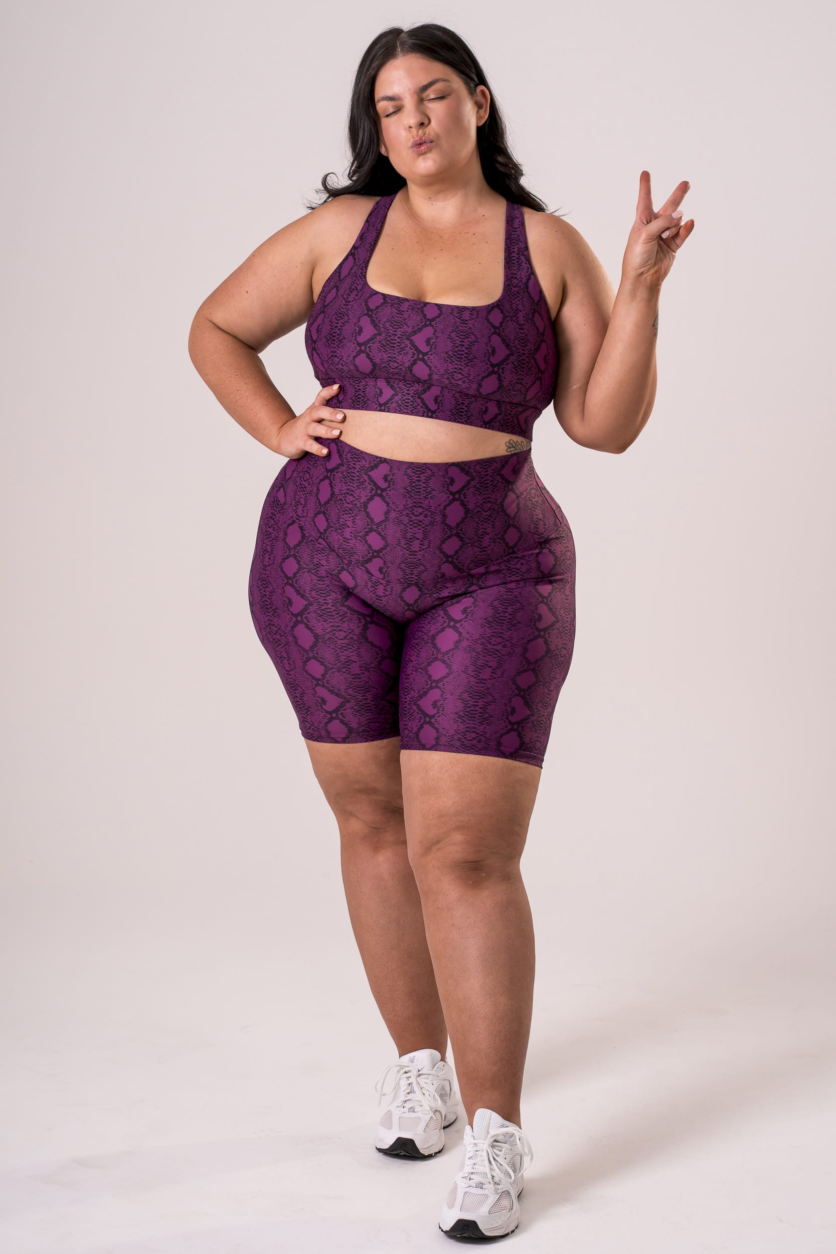Venom Dynamic High Waisted Booty Shorts