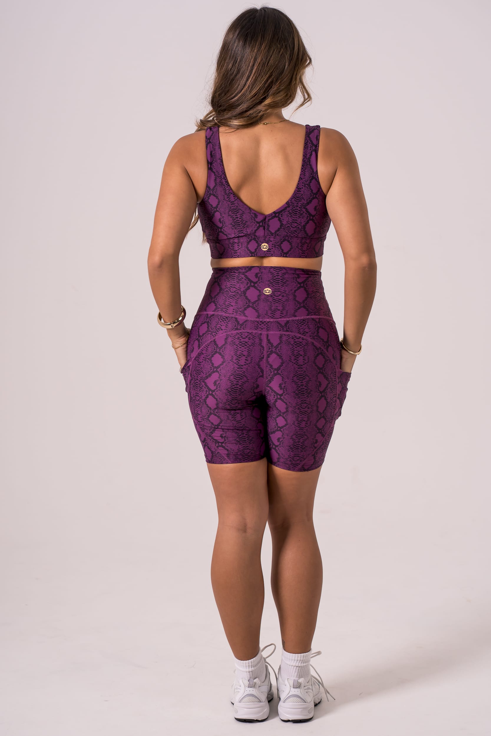 Venom Dynamic High Waisted Pocket Shaper Booty Shorts