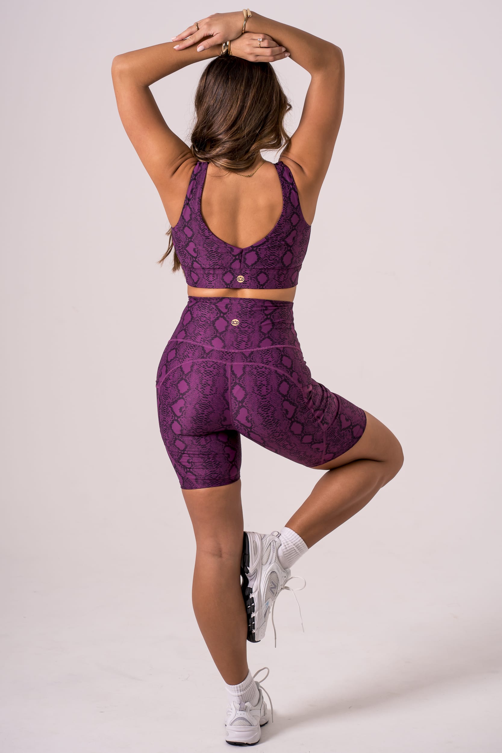 Venom Dynamic High Waisted Pocket Shaper Booty Shorts