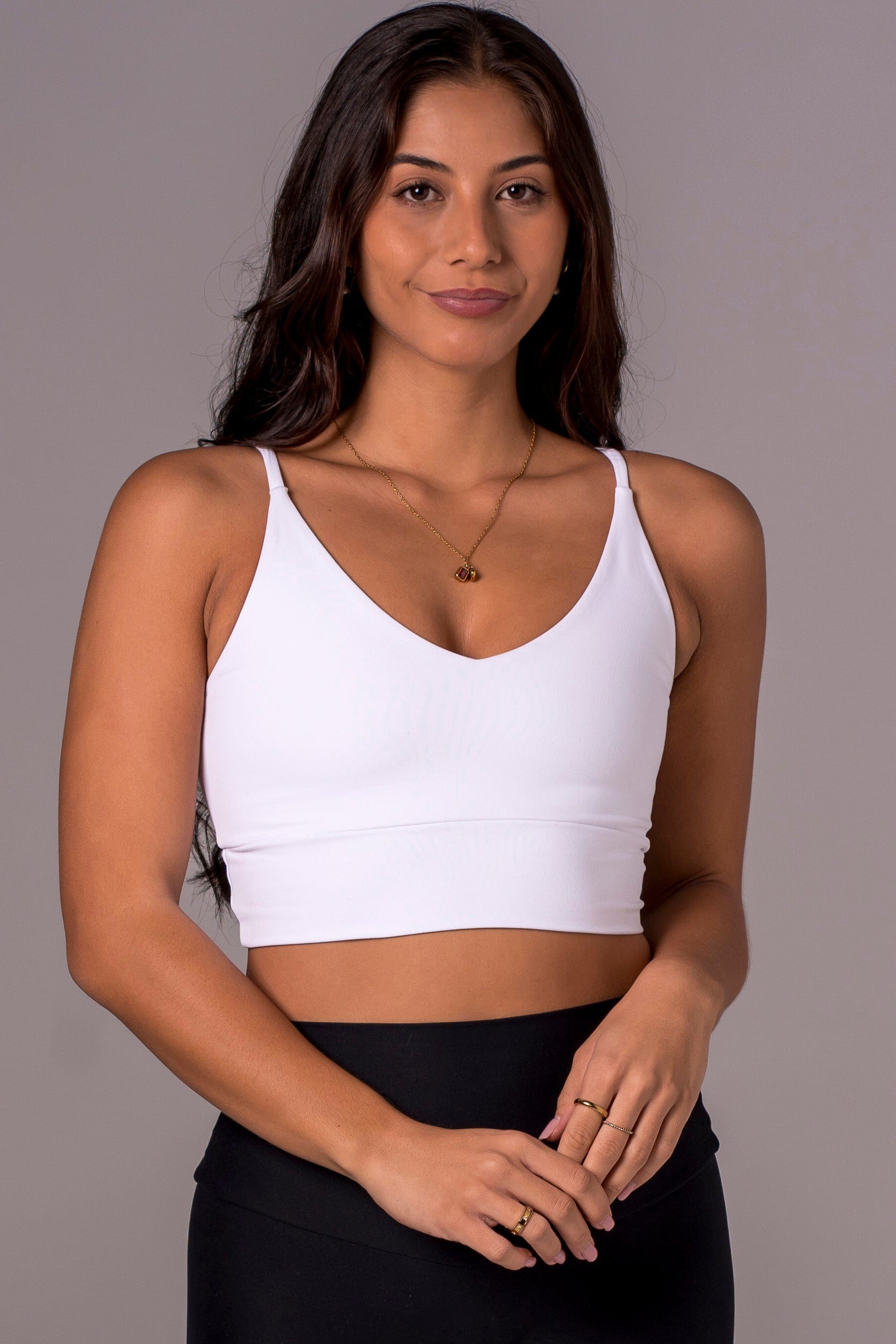 White Luxe Bralette