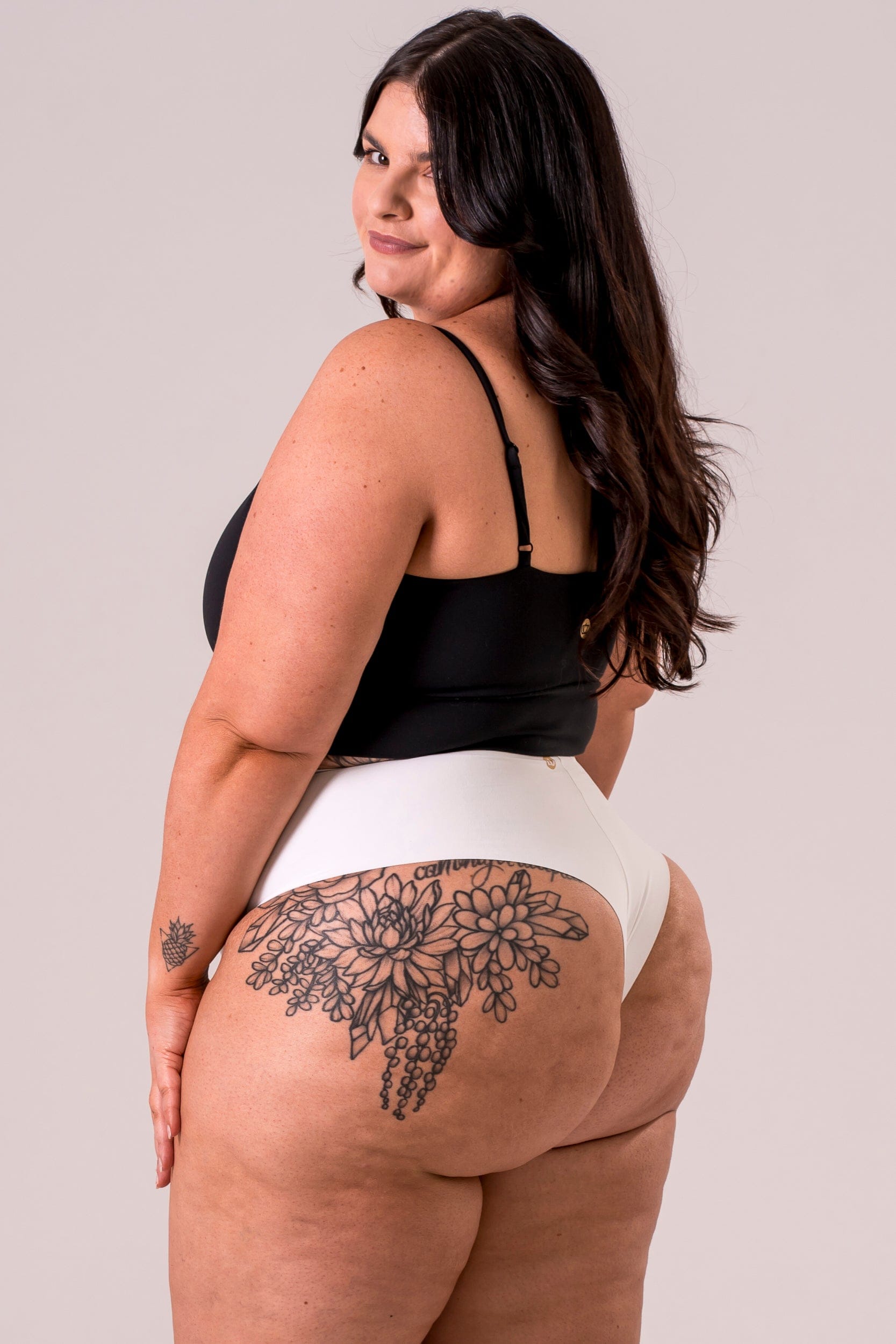 White Luxe High Waisted Underwear 3 Pack