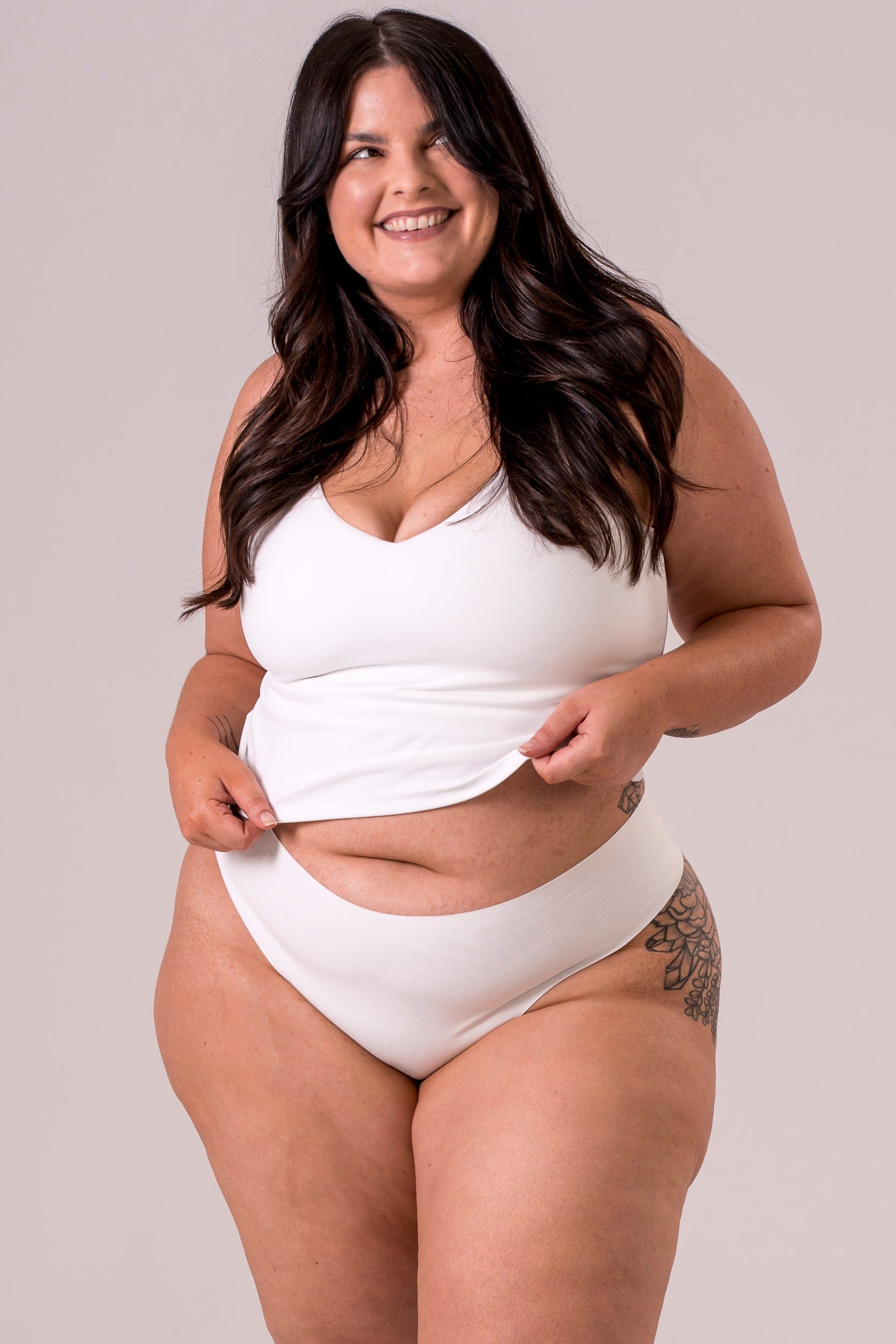 White Luxe Underwear 3 Pack