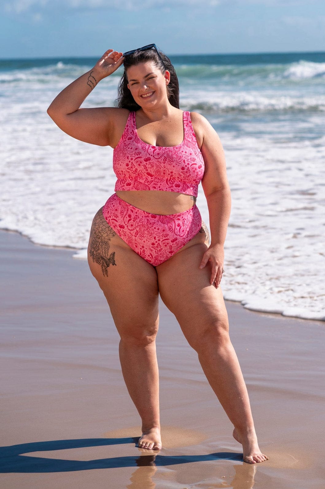 Wild Child High Waisted Bikini Bottoms