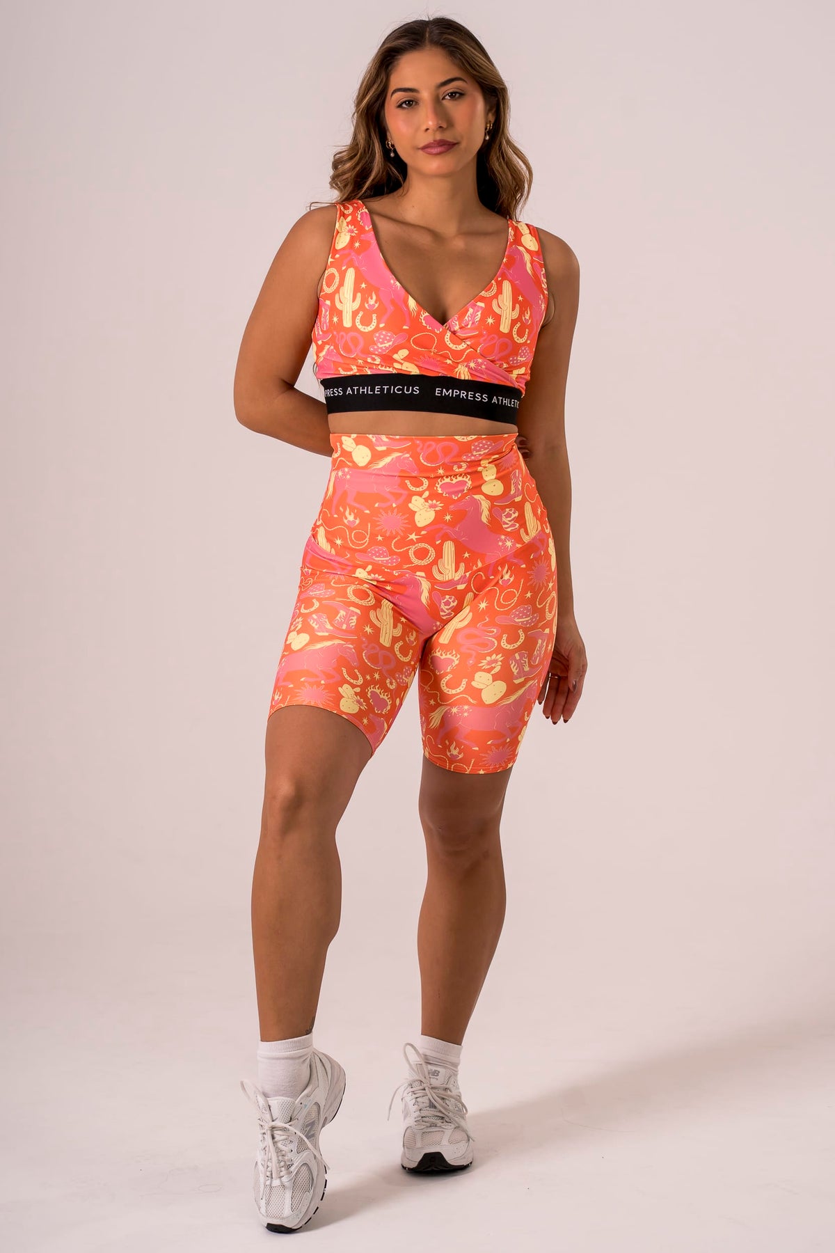 Wild West Dynamic Extra High Waisted Bike Shorts