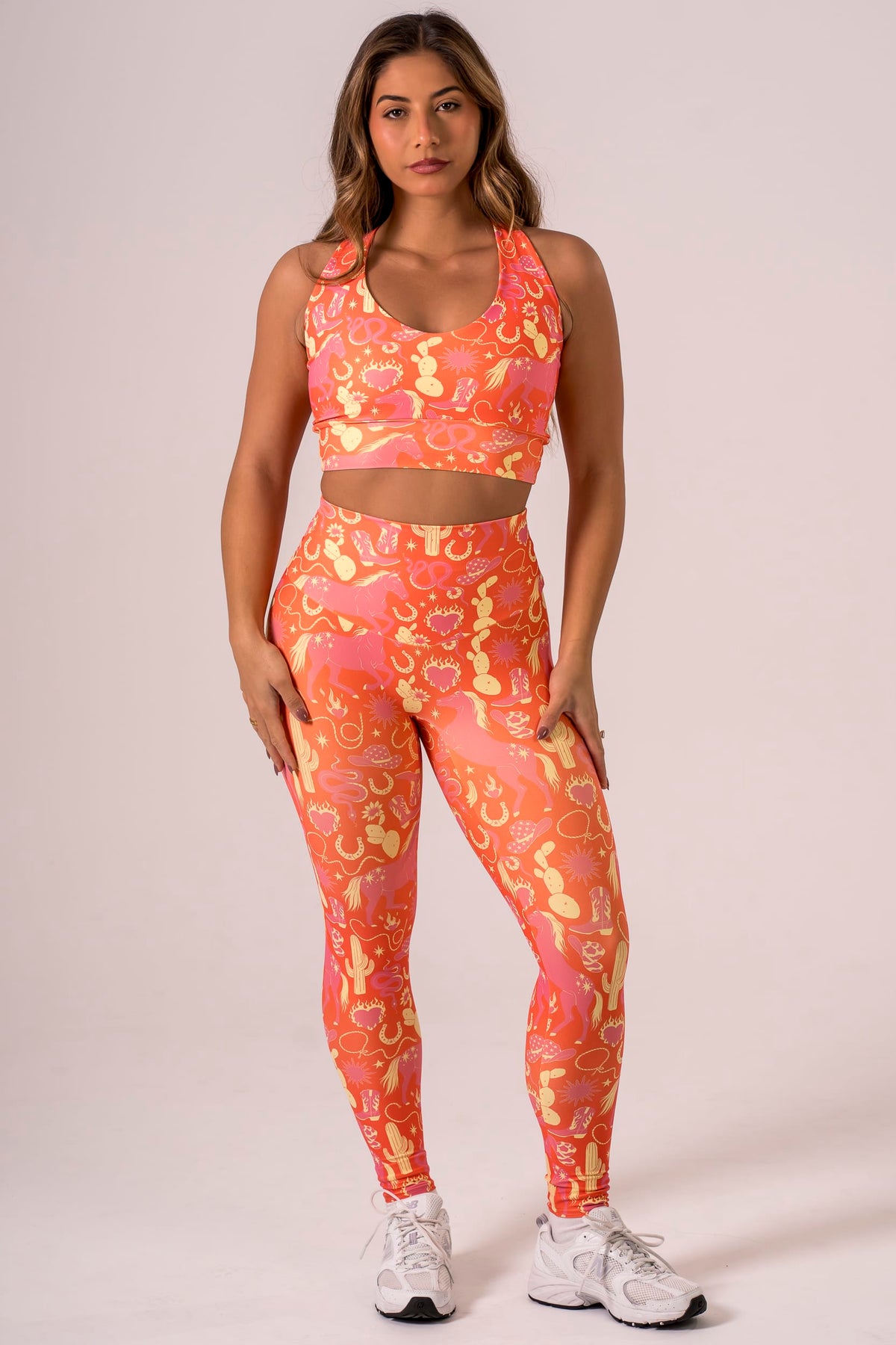 Wild West Dynamic High Waisted Ankle Biter Leggings