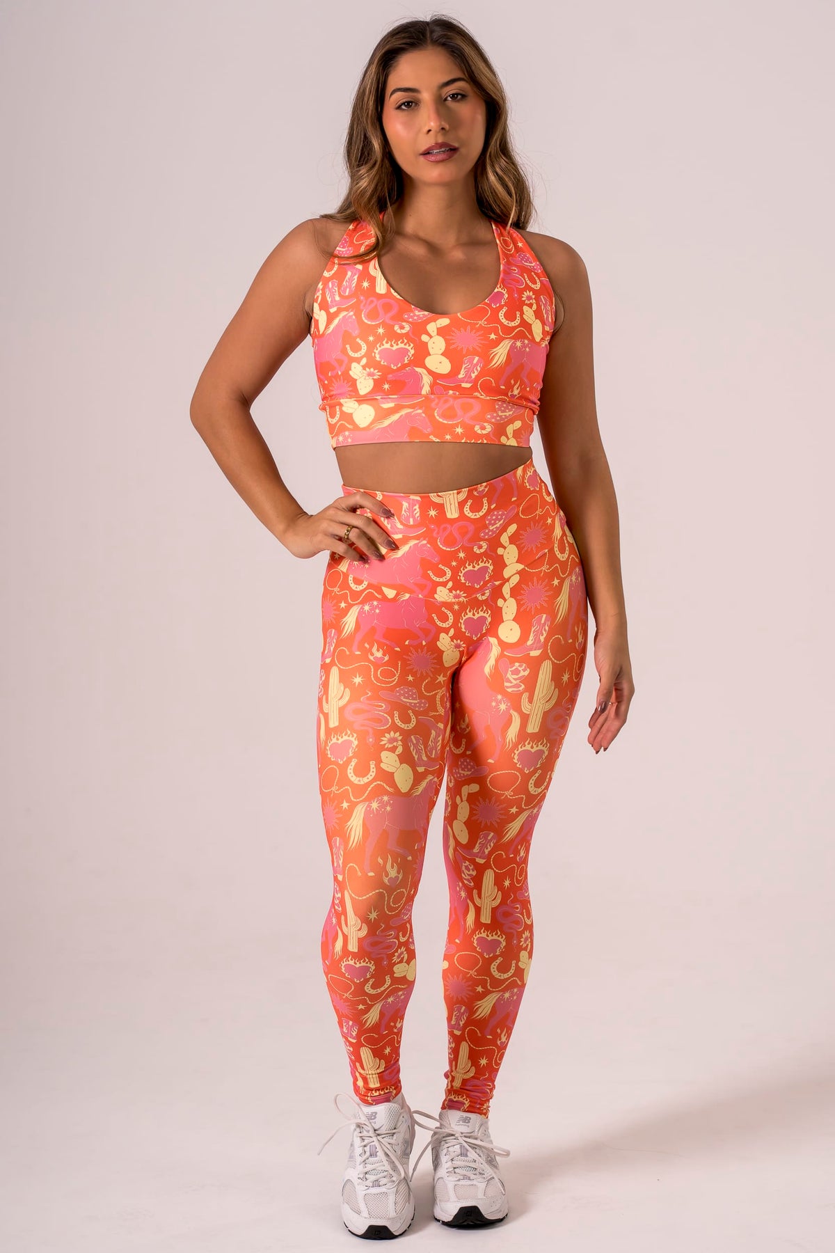 Wild West Dynamic High Waisted Ankle Biter Leggings